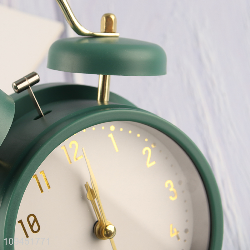 New style round home decor quartz alarm clock