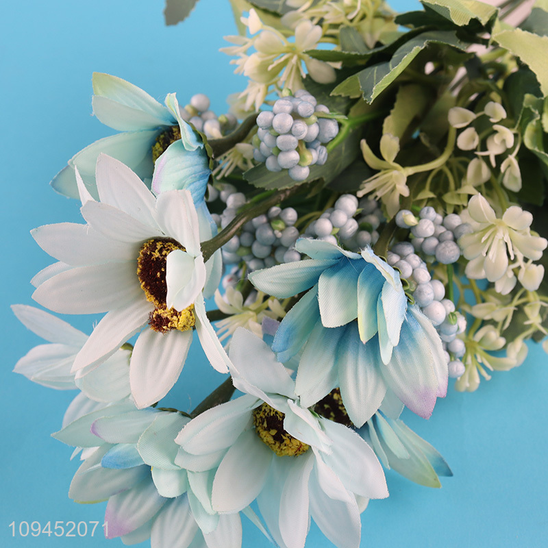 Good price multi-color mixed faux flower bouquets