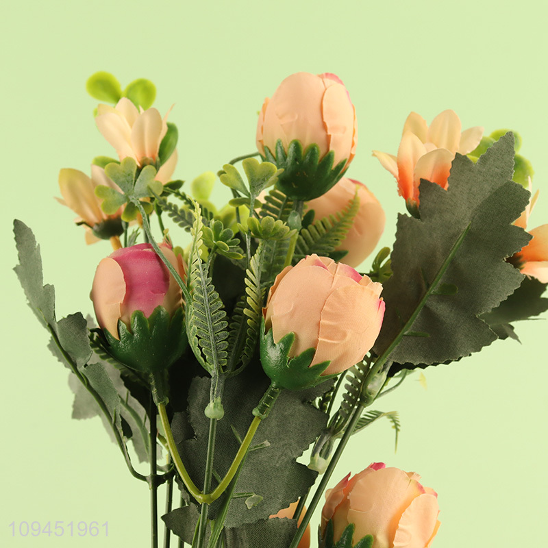 Latest products durable polyester fake flower decor