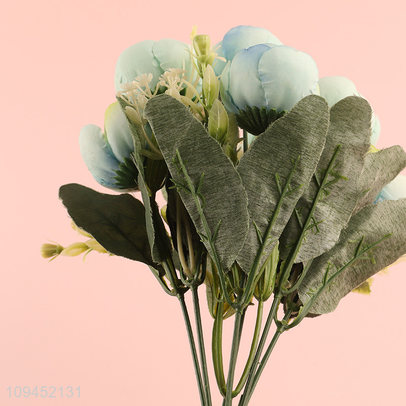 Factory direct sale home decor artificial flower bunches