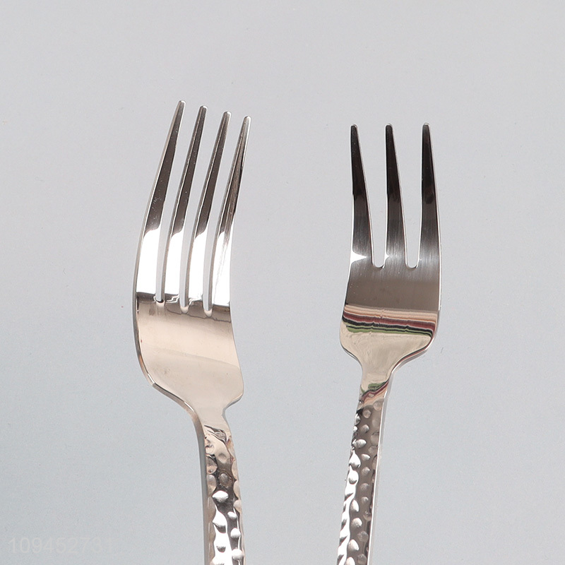 Low price stainless steel cutlery set for home restaurant