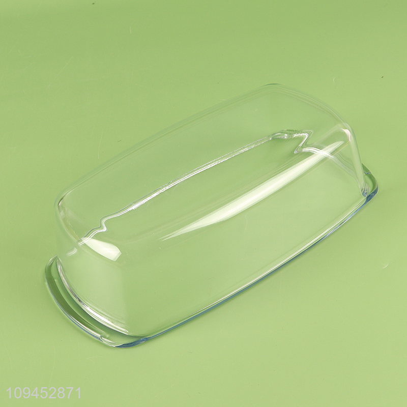 China wholesale rectangle clear preservation box for household