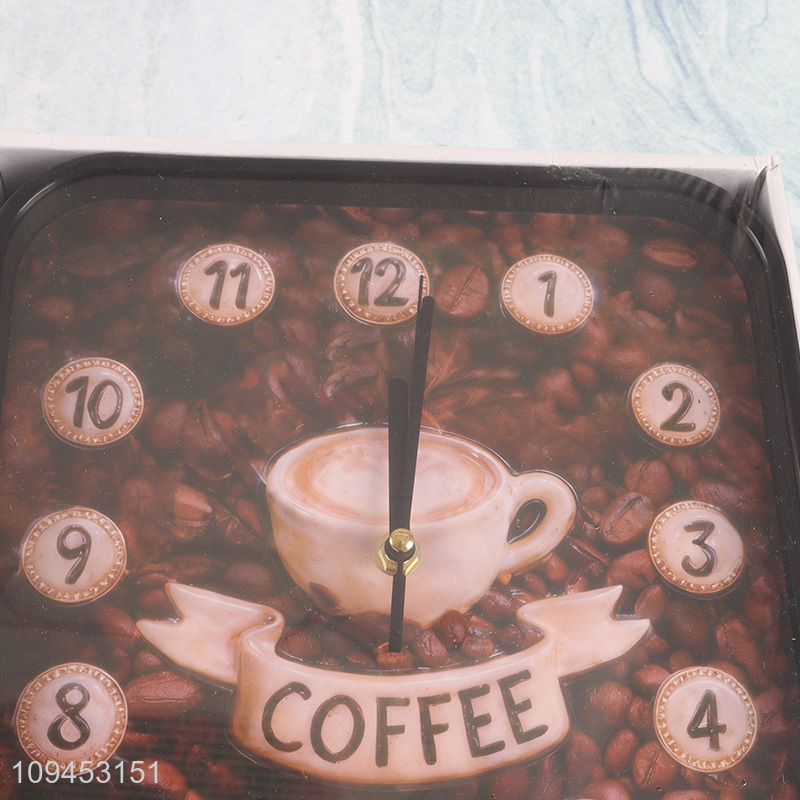 Good quality square wall clocks hanging clocks for sale