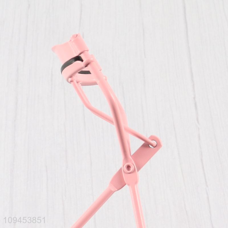 Low price pink professional eyelash curler