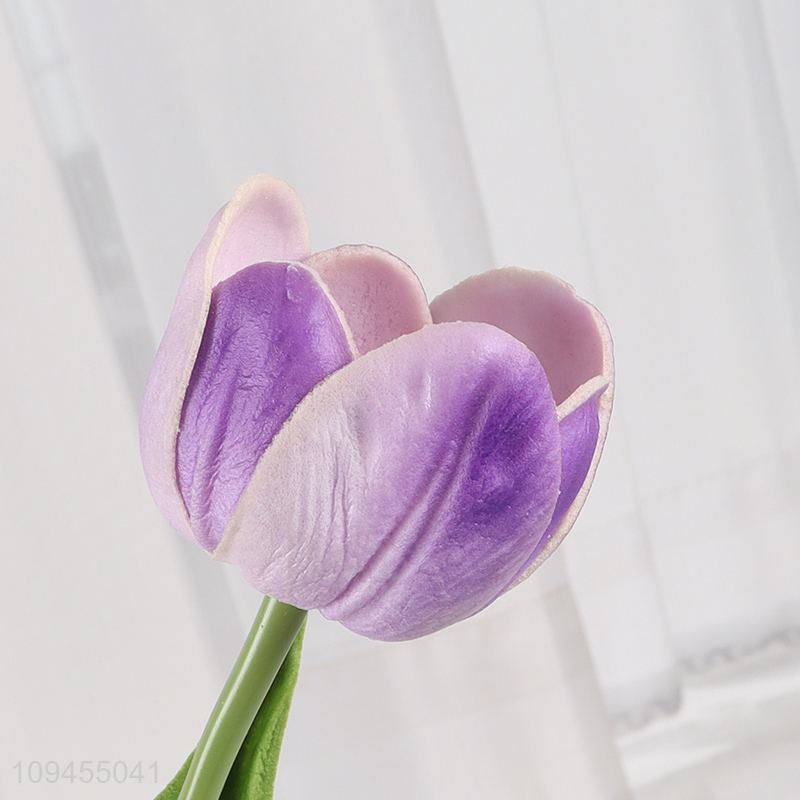 Wholesale multicolor artificial flower fake tulip