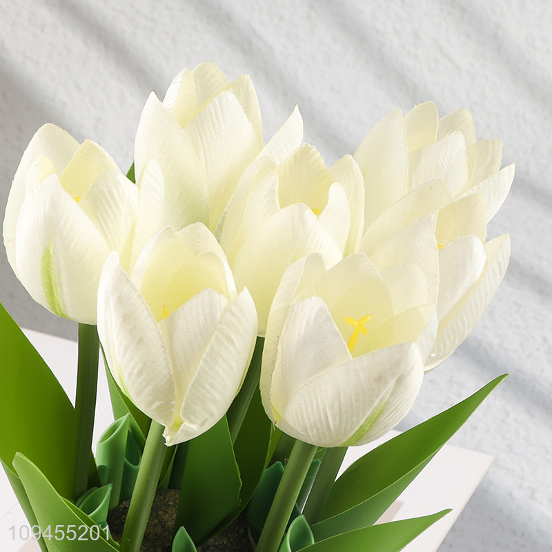 Best sale 7-head tulip potted plant for home decor
