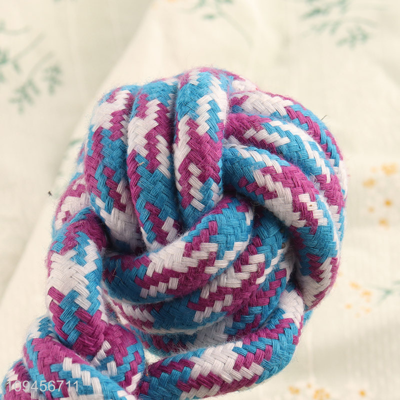 Top sale pet chew toys cotton rope toys