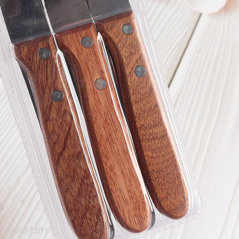 Hot selling stainless steel 6pcs kitchen knife set