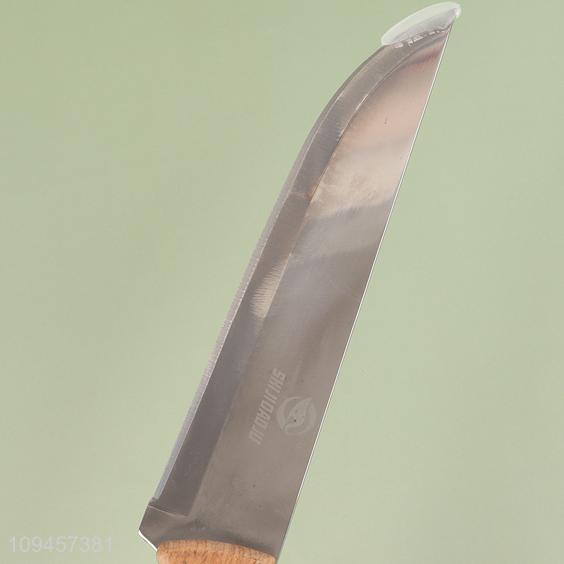 China factory wooden handle kitchen knife chef knife