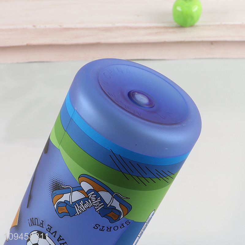 China factory kids water bottle drinking bottle with straw
