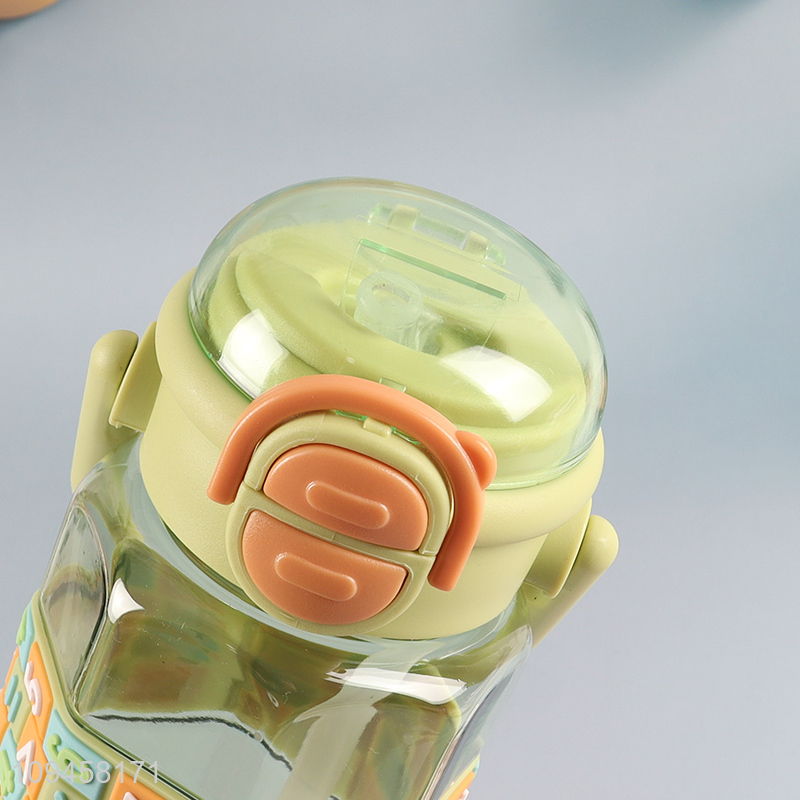 China supplier water bottle drinking bottle with straw