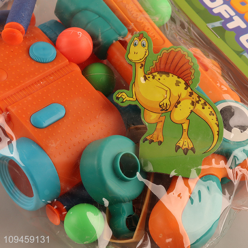 Good selling cartoon dinosaur gun toys wholesale