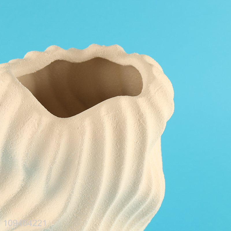 Low price ceramic flower vase for home decor
