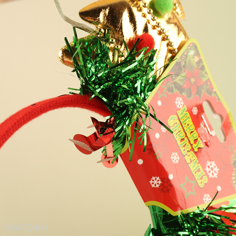 New arrival decorative xmas hair hoop hair accessories