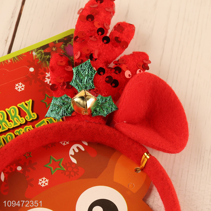 Hot selling holiday decorative hair hoop hair accessories