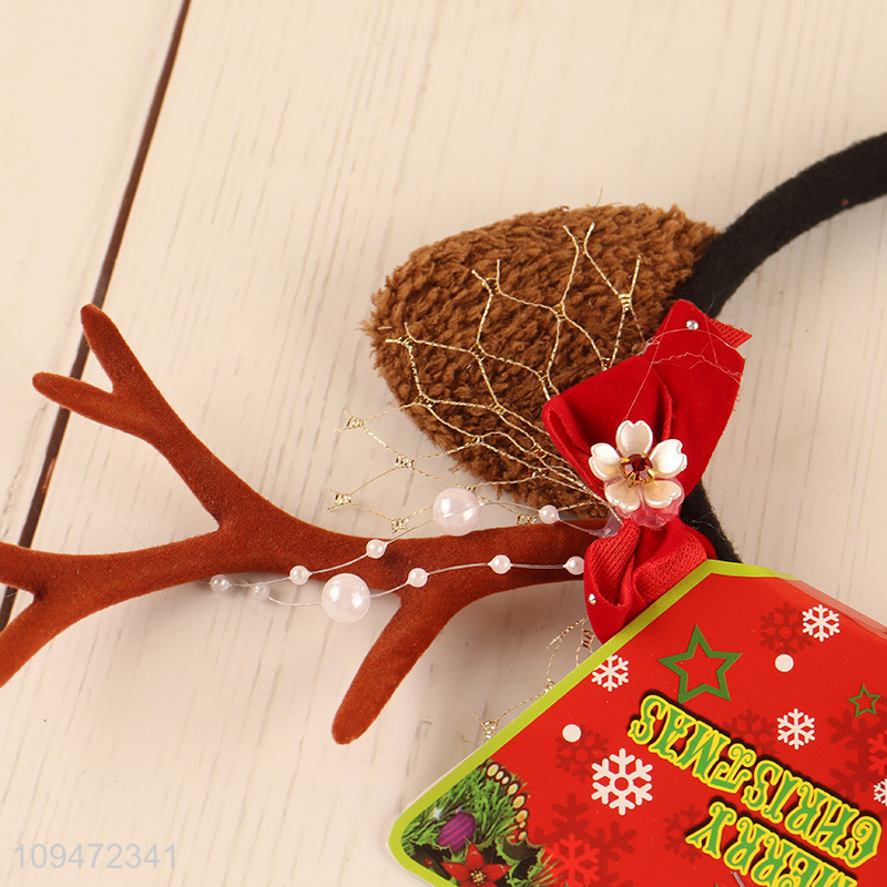 China products festive christmas party hair hoop