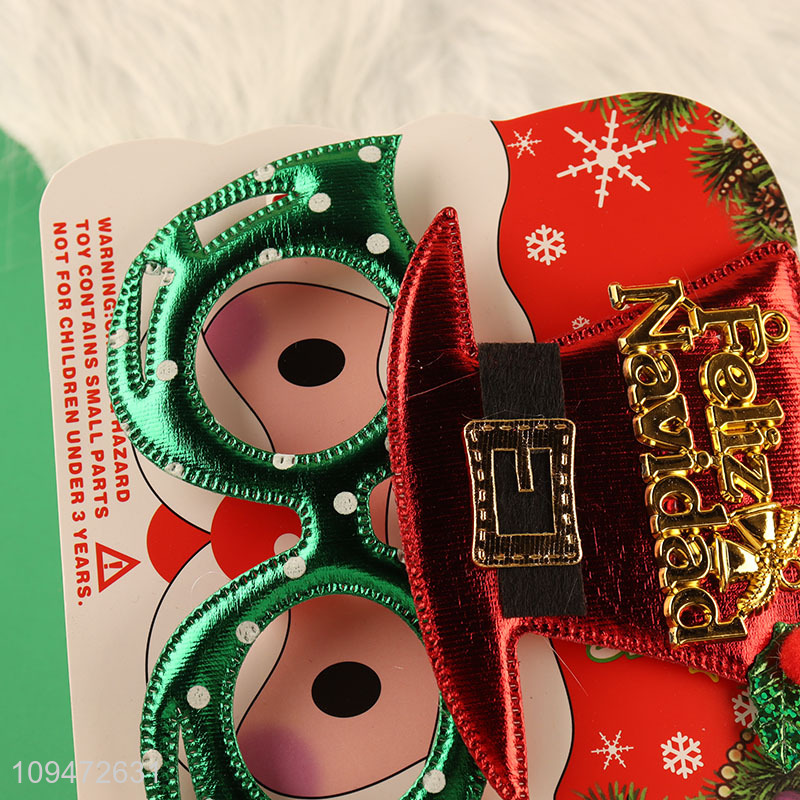 Best sale creative christmas party glasses wholesale
