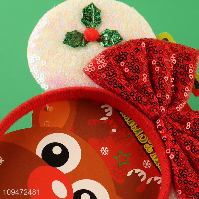 Top selling hair hoop hair accessories for xmas