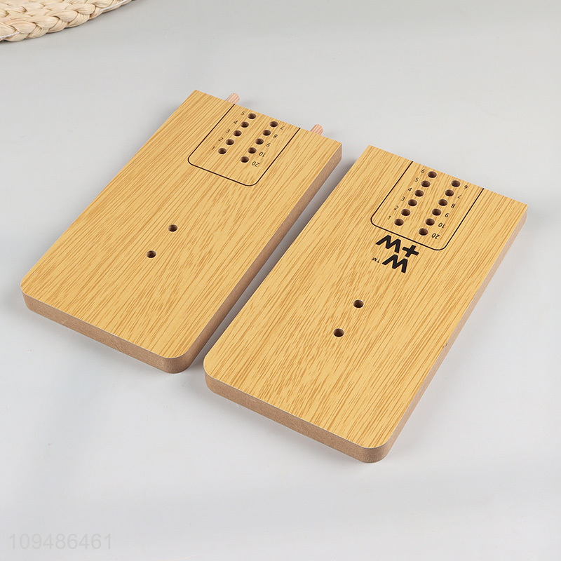 Hot sale mini wooden bean bag toss toys