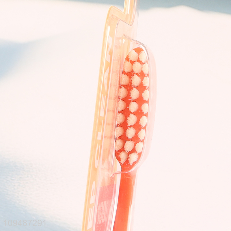 Latest products comfortable grip toothbrush for adult