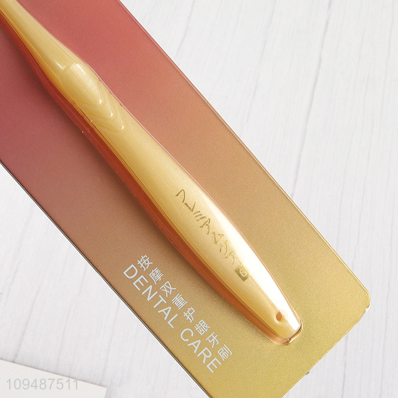 New style non slip grip toothbrush for oral care