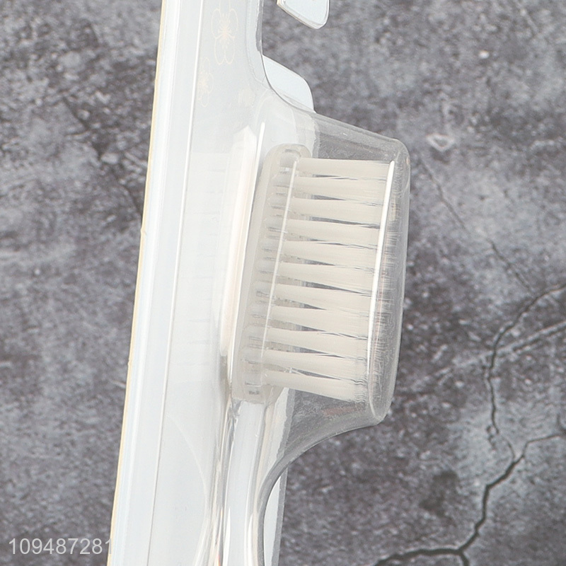 Low price soft bristle adult toothbrush for sale