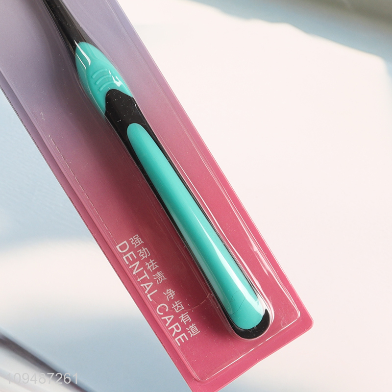 China supplier dental care adult teeth cleaning toothbrush