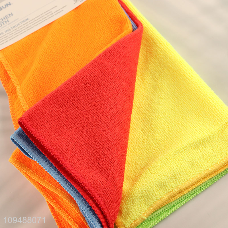 China factory household cleaning cloth cleaning towel