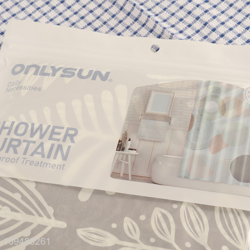 Best selling home bathroom shower curtain wholesale
