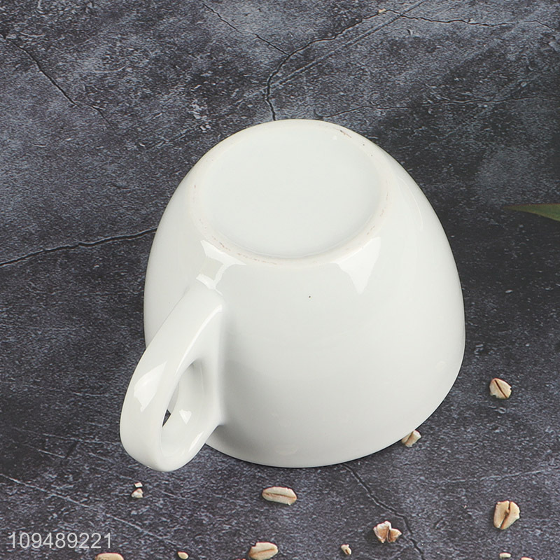 Good selling ceramic coffee cup with saucer