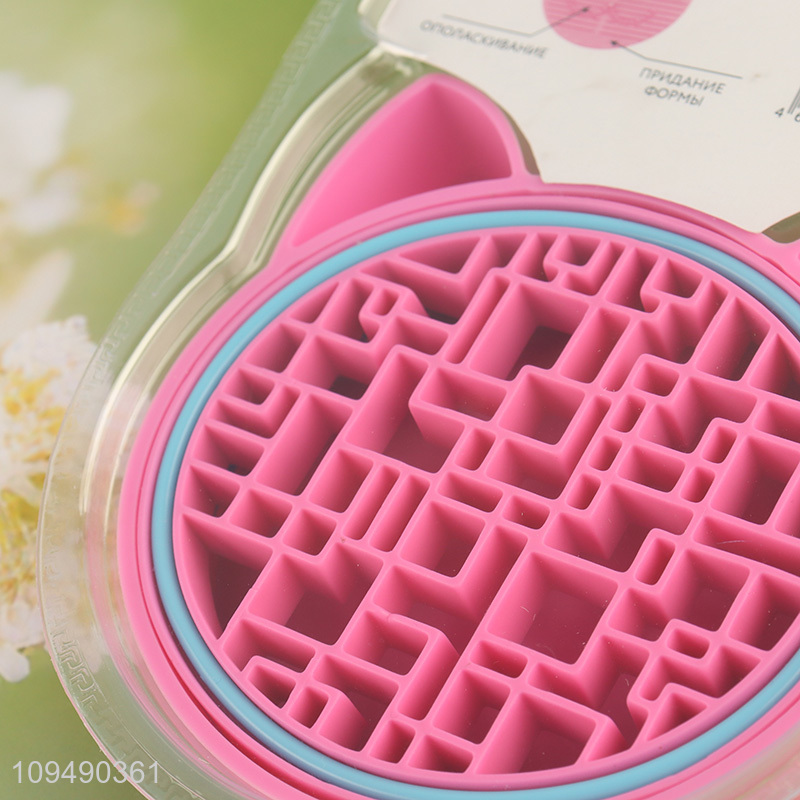Top sale cat-shaped silicone makeup brush cleaner
