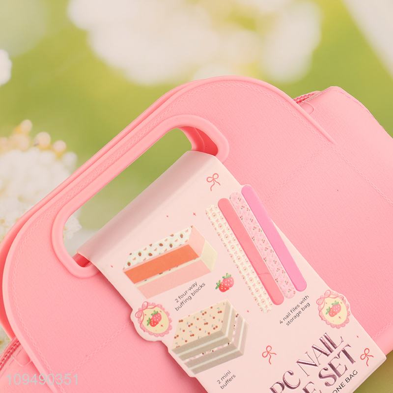 Top quality portable silicone makeup bag cosmetic bag