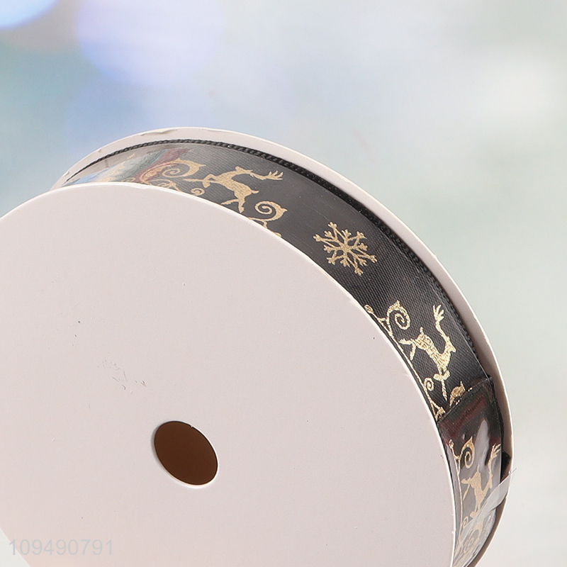 Low price christmas series ribbon for gifts packaging
