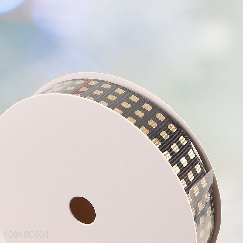China supplier holiday gift wrap ribbon polyester ribbon
