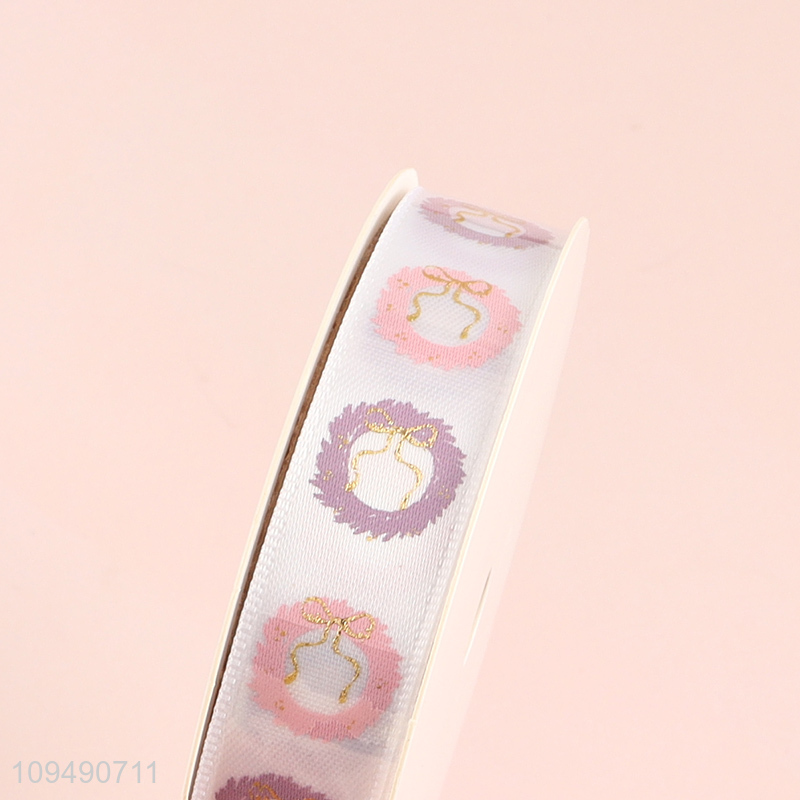 China wholesale gifts packaging polyester wrapping ribbon
