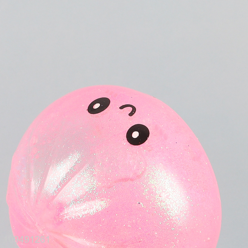 China wholesale colorful bun tpr squeeze toys