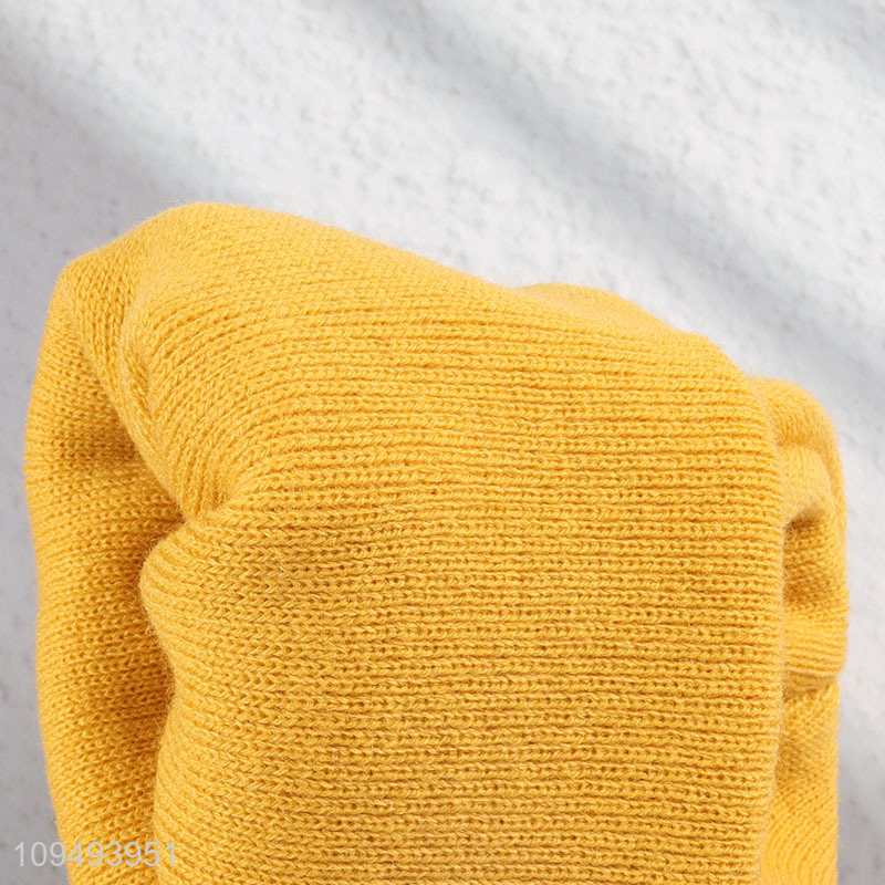 Hot items yellow fashion beanies hat winter hat