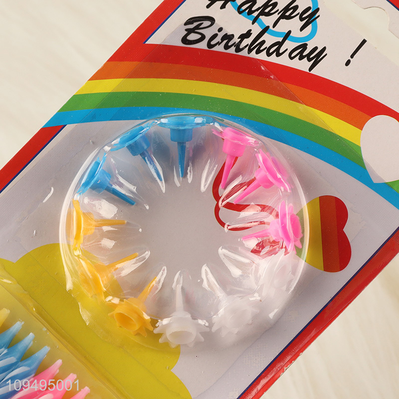 New arrival colorful party supplies birthday cake candle