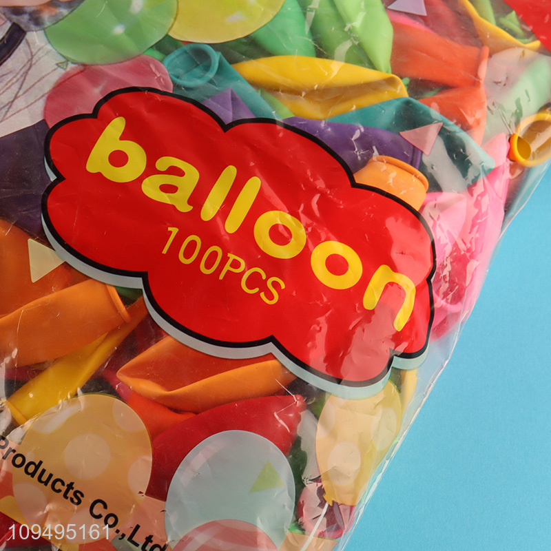 China products colorful 10inch rubber balloon for sale