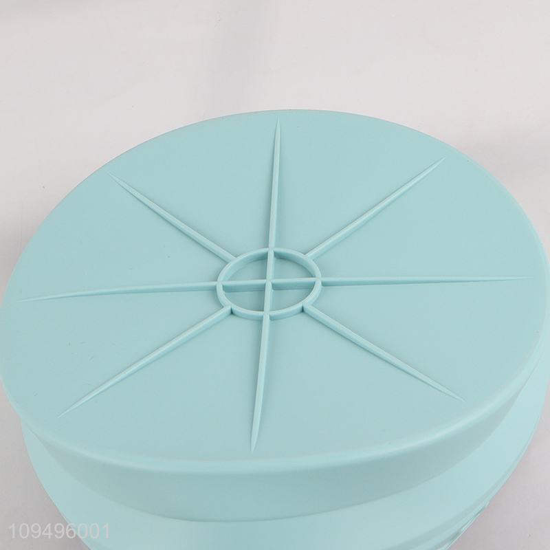 Low price foldable silicone air fryer baking pan