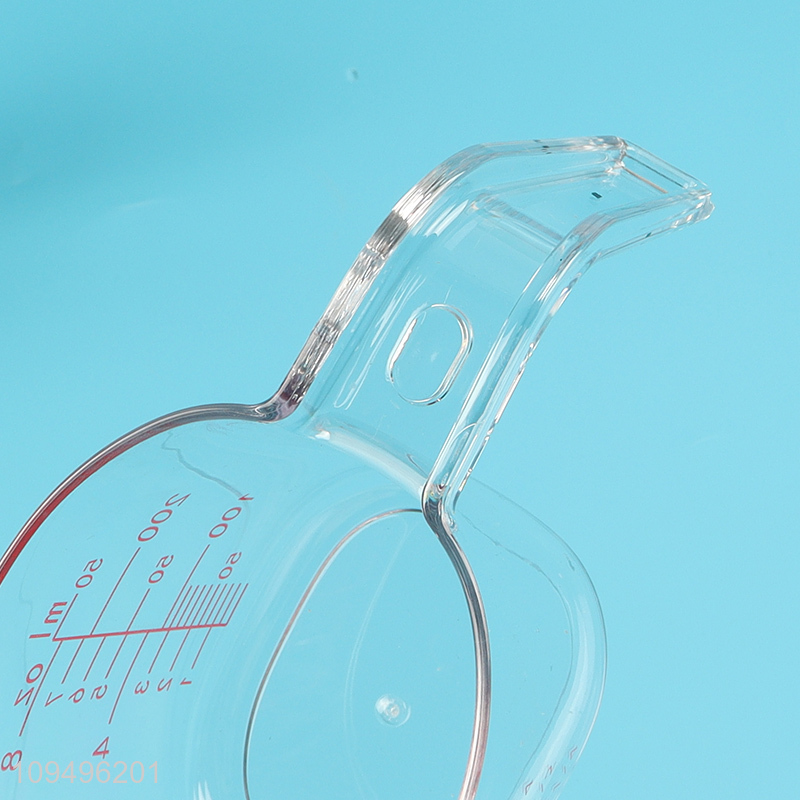 Top selling kitchen plastic measuring cup wholesale