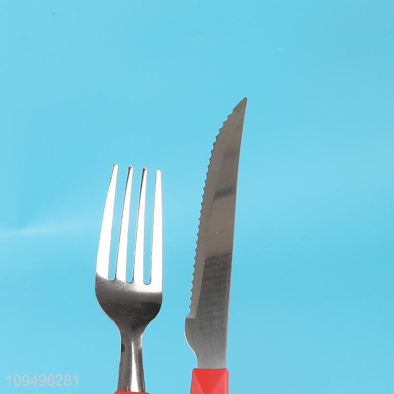 Hot selling 24pcs cutlery set for home restaurant