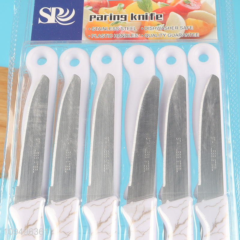 China factory 12pcs stainless steel knife set