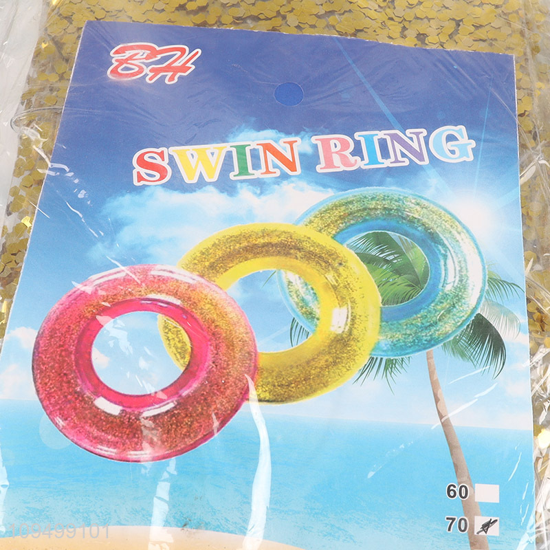 Wholesale cartoon children swimming rings for outdoor