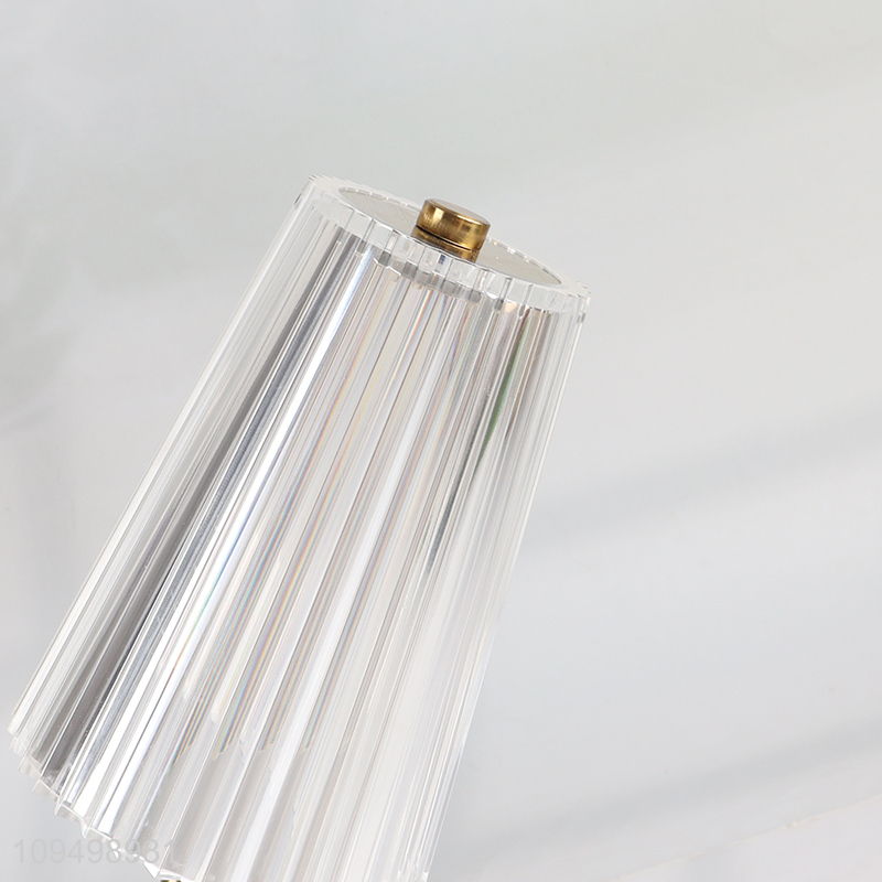 Hot selling tabletop decor usb charging touch lamp