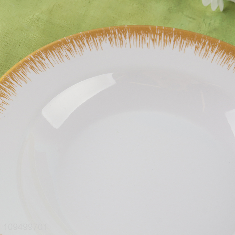 Good sale melamine plate deep serving plate