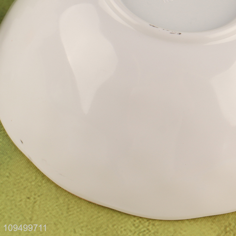 Factory price round melamine bowl rice bowl