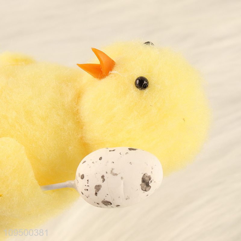 Top products tabletop decor Easter yellow chick ornaments
