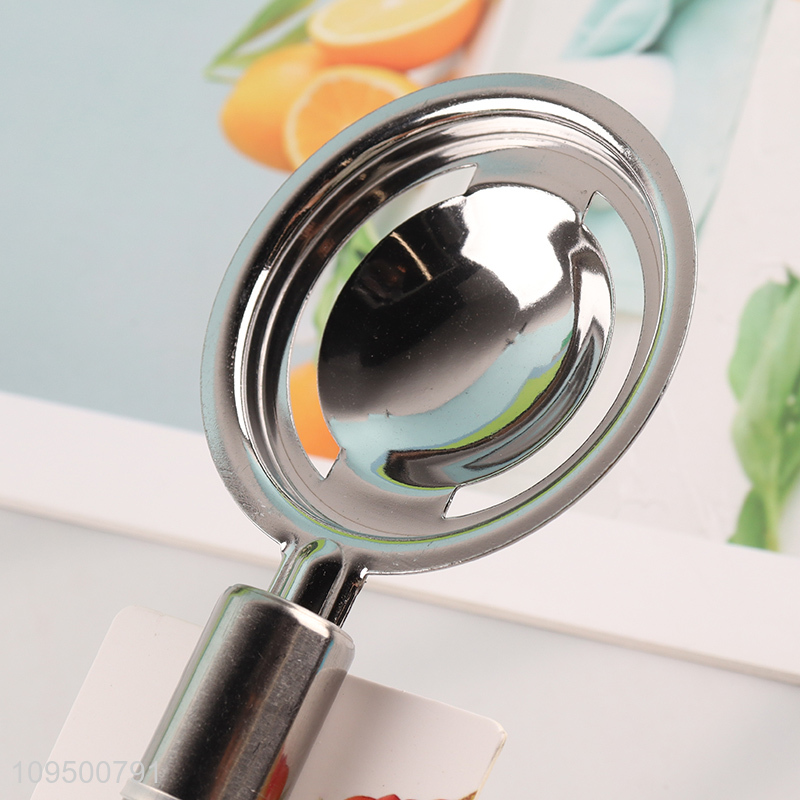 Low price stainless steel kitchen egg separator