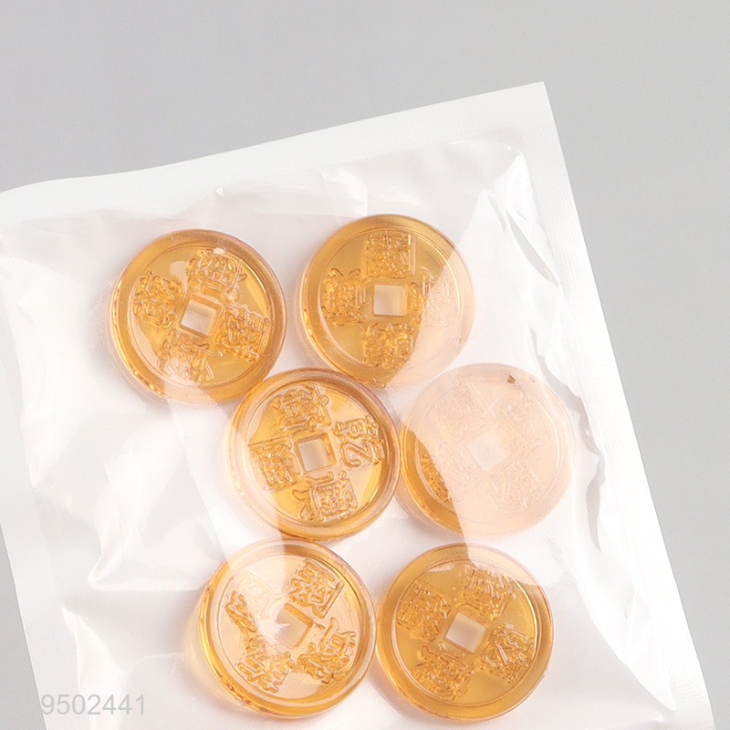 Wholesale diy beaded lucky coin ornaments